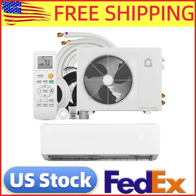 18000 BTU Mini Split Air Conditioner Heat Pump System,19 SEER2 230 V Inverter AC