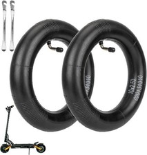 2 Pack 10x2.5 Replacement Inner Tubes with 90 Degree for Electric Scooter