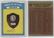 1972 Topps Rookie of the Year Award #625