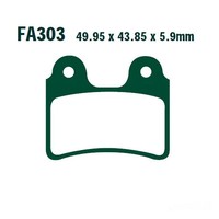 Bremsbelag EBC FA303TT Vorne FüR Gas Gas TXT 300 Replica Raga Bj. 2009-2012