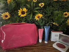 Summer Fridays 4 Piece Set - Blush, Lip Balm, Moisturizer & Bag NEW! Great Gift!