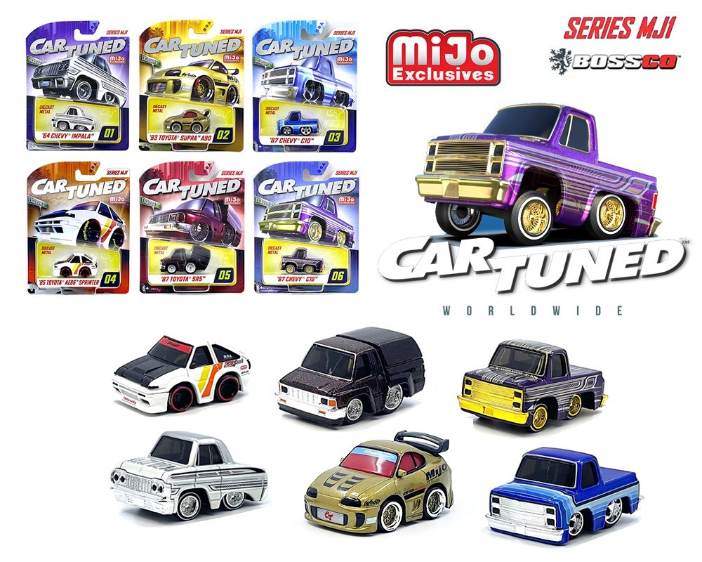 CarTuned 1/64 Mijo Exclusives Series 1 Assort. 6 Pcs FACTORY