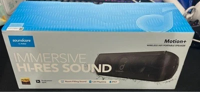 Anker Soundcore Motion + Haut-parleur Bluetooth 30W aptX Hi-Res Audio IPX7 Noir - Photo 1/4