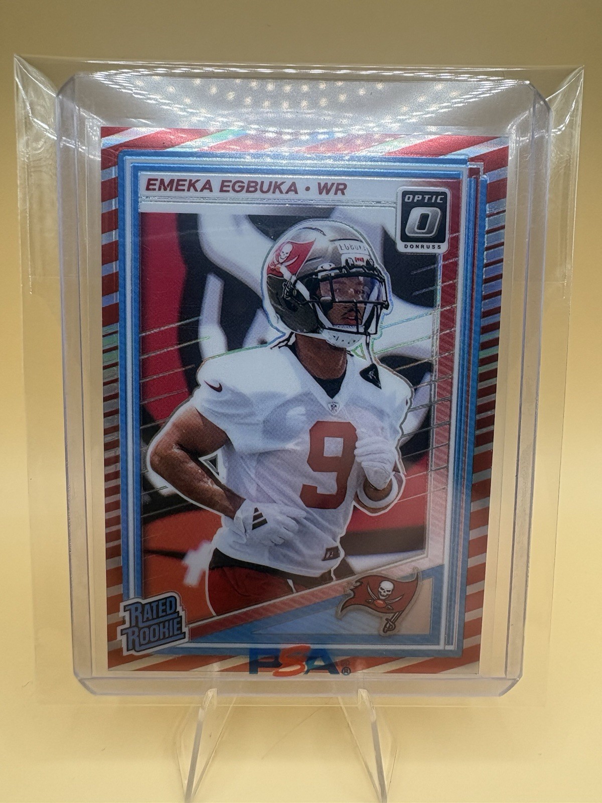 2025 Donruss Optic Rated Rookie Emeka Egbuka #265 Freedom SSP RC