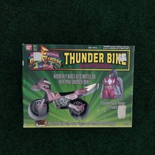 Pink Ranger with Thunder Bike (Vintage MMPR Power Rangers, Bandai) New In box