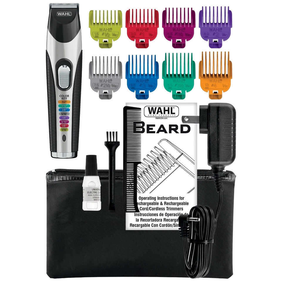 Wahl Color Pro Cord/Cordless Rechargeable Hair, Beard Trimmer for Men - 9891-100 - Image 2 of 4