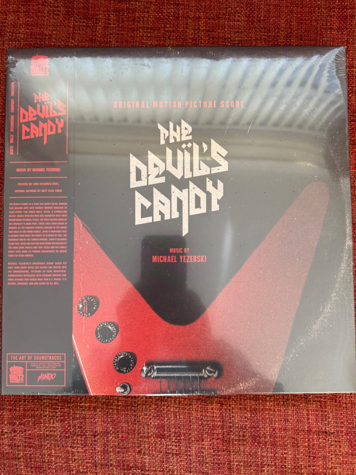 THE DEVIL'S CANDY (DEATH WALTZ MONDO SOUNDTRACK) [COLOUR VINYL] NEW & SEALED