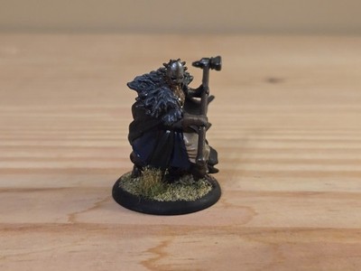 Barbarian with Greathammer Painted Miniature for use with D&D or Pathfinder 5e