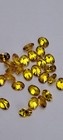 48 pieces Oval 7x5mm Citrine Yellow Color CZ Cubic Zirconia Loose Stones — photo 3