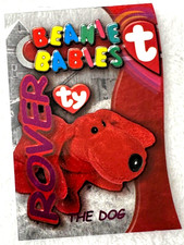 1999 TY Beanie Babies- Series 3 Beanie/Buddy Left (MAGENTA) -ROVER the Dog
