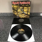 LP VINYL IRON MAIDEN ALBUM PIECE OF MIND 1983 UK 1ST PRESS EMA 800 NM-/NM-