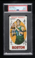 PSA/DNA 1969-70 Topps Bailey Howell #5 PSA/DNA 2 Auto HOF 1rn1