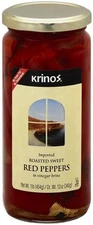 KRINOS RED ROASTED PEPPER 16 oz (Pack of 6)
