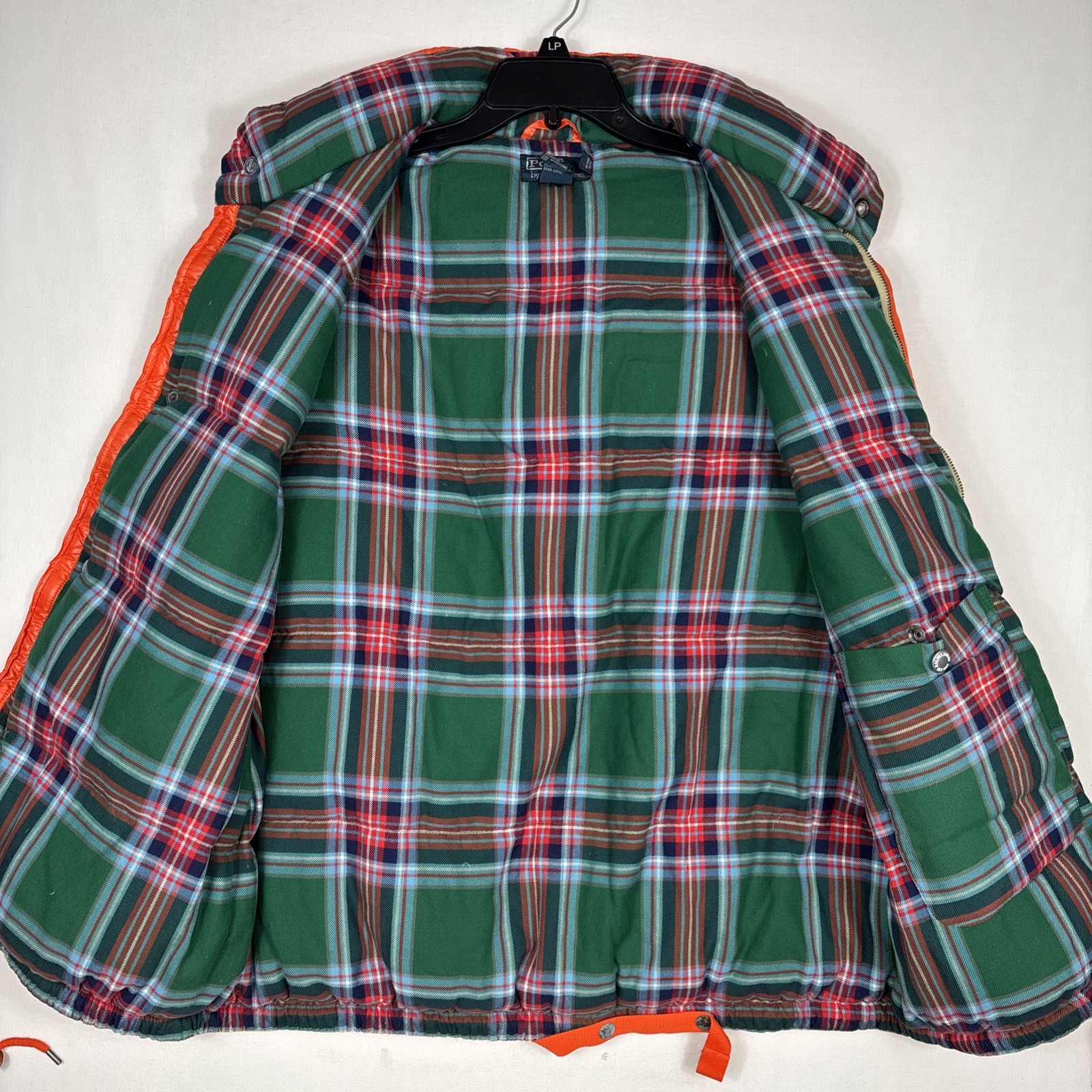 Vintage Polo Ralph Lauren RLPC Ski Club Puffer Down Vest Men's L Orange RARE NWT image 7