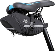 Bike Seat Bag - Bicycle Saddle Bag Under Seat Cycling Accessories Storage Pou...