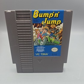 Bump 'n' Jump (Nintendo Entertainment Systes NES) Complete With Manual CIB 
