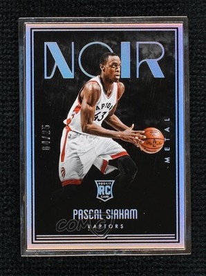 2016-17 Panini Noir Metal Frame Rookies 4/25 Pascal Siakam #275 Rookie RC h8k
