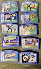 Leapster Leap Frog Game Cartridge Loose Lot O...