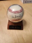 Stan Musial Signed Baseball With COA