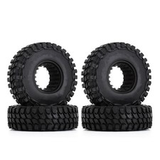 4PCS 1.0" Tires for Axial SCX24 Gladiator C10 Jeep JLU Deadbolt 1/24 RC Crawler