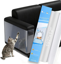 197"X12" Self-Adhesive Cat Scratch Protector Tape, Anti-Claw Couch Furniture Gua