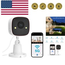 2K Security Camera, WiFi Indoor Camera for Home Security, Plug in Powered Pet...