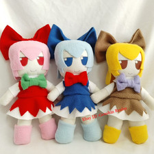 Anime Touhou Project Fumo Series Cirno Baka Stand Plush Doll Toy Gift