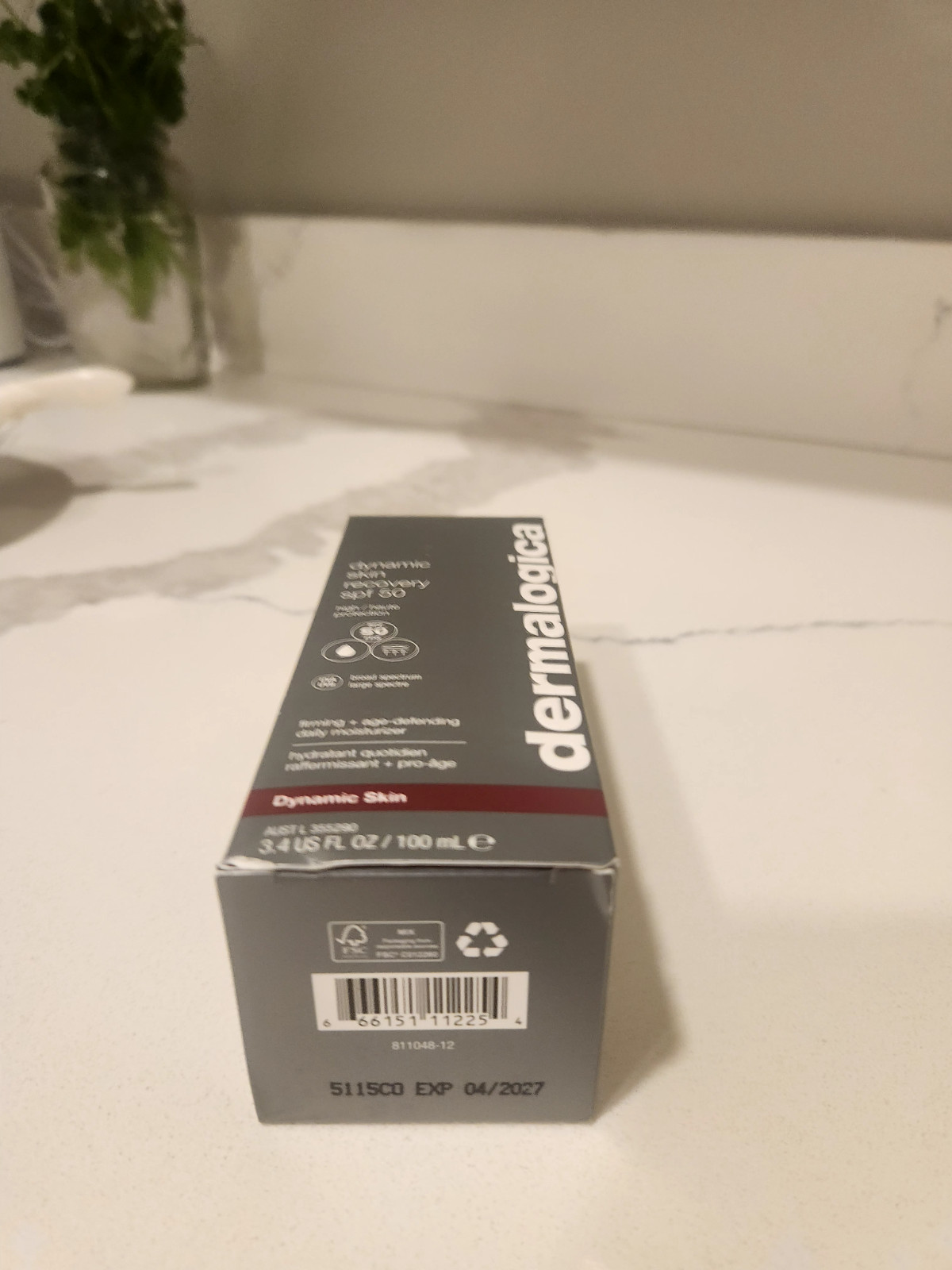 DERMALOGICA Dynamic Skin Recovery SPF50  3.4 oz / 100mL  Exp /04/2027