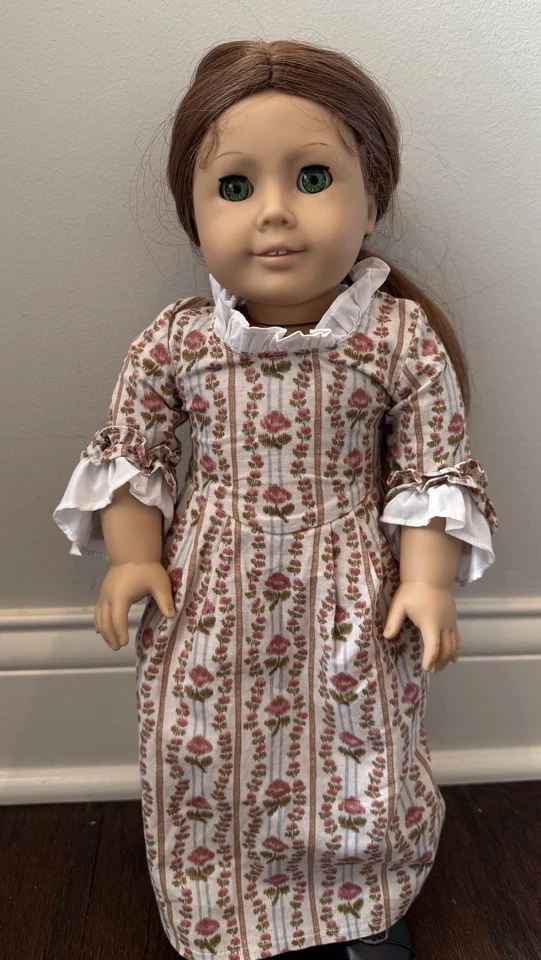 Pleasant Company Felicity Early 1990s Doll With Cap And Necklace. American Girl - Image 2 of 4