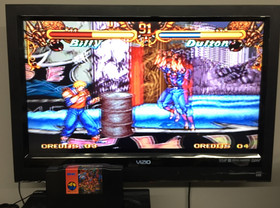 JPN Double Dragon NEO GEO AES Complete NEOGEO Japan CIB Ship US TESTED & WORKING