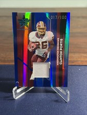2006 Leaf Rookies and Stars Clinton Portis Longevity patch Parallel /100 