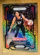 Panini 2024 Prizm Gold Mojo Monopoly Tyasha Harris Sun #24 serial #263/500