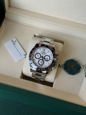 Rolex Daytona 126500LN 2024 Panda White Dial Stainless Steel Full Set