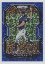 2021 Panini Prizm Tier II Blue Donut Circle Prizm 9/199 Tyler Glasnow #134 2c6
