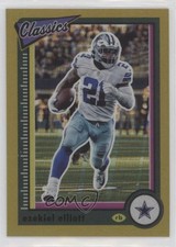 2022 Classics Timeless Tributes Premium Edition Gold 12/60 Ezekiel Elliott n0c