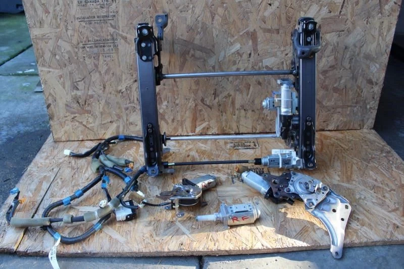 1998 1999 2000 LEXUS LS400 PASSAGEIRO BANCO DIANTEIRO TRILHOS FIAÇÃO E 6 MOTORES - Imagem 4 de 4