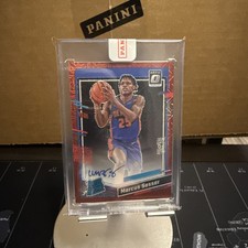 2023-24 Donruss Optic Marcus Sasser Red Mojo Prizm Rated Rookie RC Auto