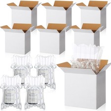 Weekgrat 25 Sets 6x4x6 Inches Mug Boxes for Gift, Small Shipping White 