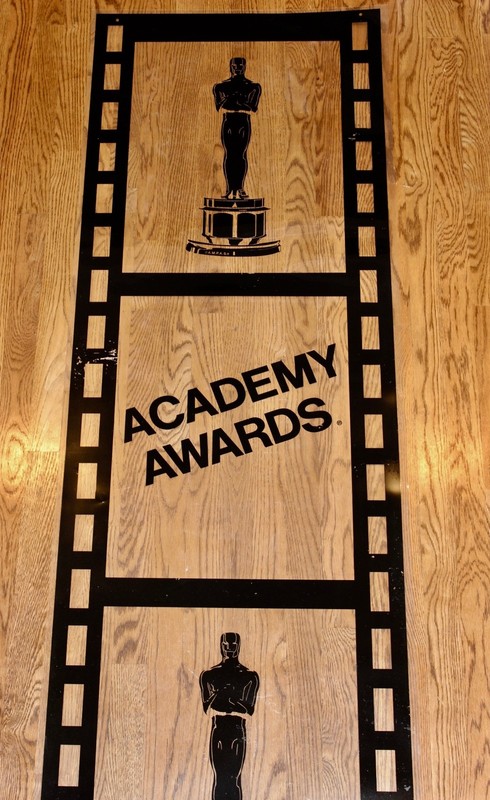Original Academy Awards AMPAS 75" Banner Oscars Statuette Film Reel Governor Bal