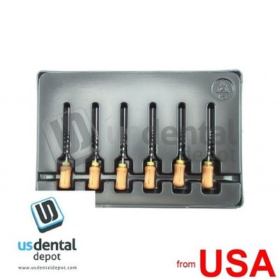 Endo NITI Manual ProTaper 25mm #M2 - 6 Box - #F2 - For Progressive Taper  104548