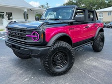 2025 Ford Bronco BLACK RASPBERRY BAYSHORE BRONCO ITALIAN LEATHER