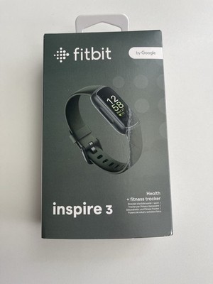 Google Fitbit Inspire 3 Fitness Tracker, Schwarz neuwertig