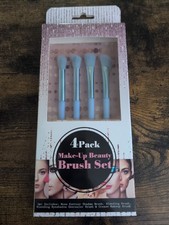 4 PACK MAKE-UP BEAUTY BRUSH SET