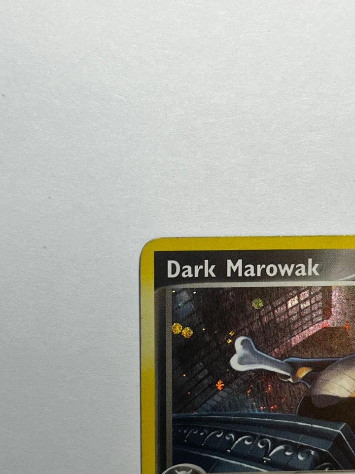 !!!HOLO SWIRL!!! 2004 Pokemon EX Team Rocket Returns #7 Dark Marowak - Image 3 of 4