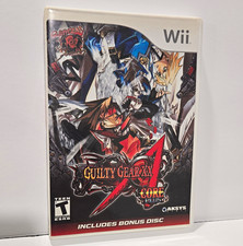 Aksys Games Guilty Gear XX Core Plus Wii Fighting T 2008 NTSC Bonus Disc