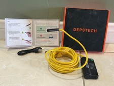 DEPSTECH Dual Lens 16ft Wireless Endoscope, 1080p Snake Camera With 7 LED Lights