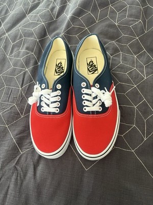 VANS ERA PRO 50TH ANNIVERSARY '76 SHOES NAVY / RED Size 8.5mens