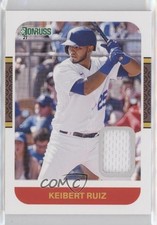 2021 Panini Donruss Retro 1987 Materials Keibert Ruiz #87M-KR uk2