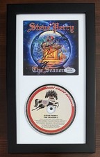 FRAMED Steve Perry Journey Season CD & SIGNED Cover Card Autograph PSA DNA COA