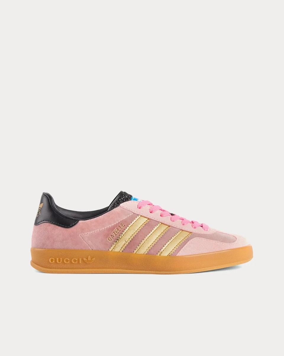 Gucci x adidas Gazelle Pink Velvet size UK 10 US11.5 UNISEX